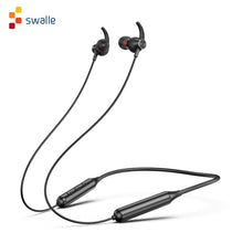 Load image into Gallery viewer, 5.0 Bluetooth écouteur sport tour de cou magnétique sans fil écouteurs stéréo écouteurs musique casque avec micro pour téléphones mobiles
