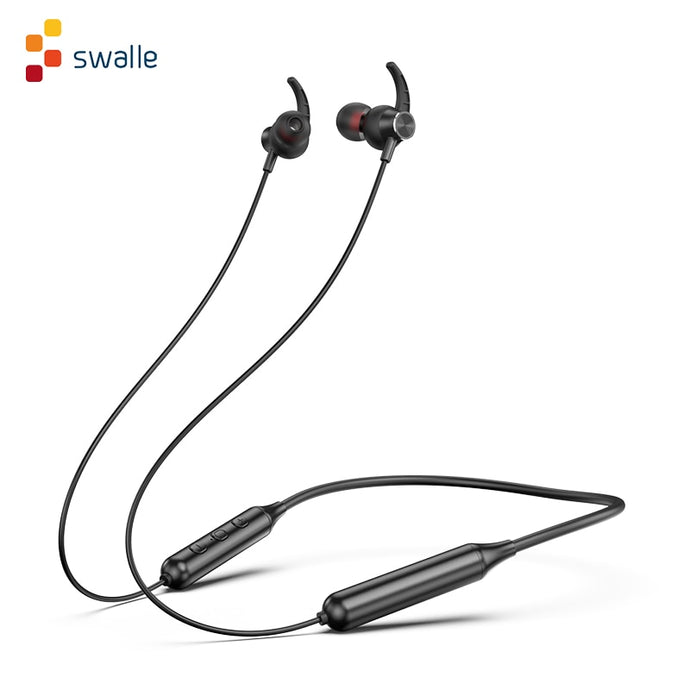 5.0 Bluetooth écouteur sport tour de cou magnétique sans fil écouteurs stéréo écouteurs musique casque avec micro pour téléphones mobiles