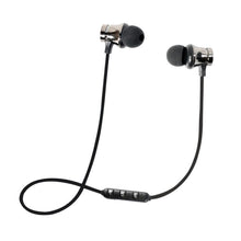 Load image into Gallery viewer, Magnétique sans fil bluetooth écouteur XT11 musique casque téléphone tour de cou sport écouteurs écouteurs avec micro pour iPhone Samsung
