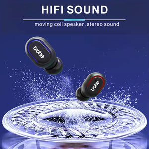 Trohe sans fil Bluetooth écouteurs Tws 5.0 waterpoof 1800mAh stéréo HD boîte de charge pour batterie externe pour téléphone écouteurs T6