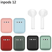 Load image into Gallery viewer, WLMLBU Bluetooth écouteurs inPods 12 TWS sans fil Sport charge casque Touc avec i9s i12 Tws pour iPhone Xiaomi Huawei Samsung
