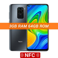 Load image into Gallery viewer, Version mondiale Xiaomi Redmi Note 9 3 go 64 go/4 go 128 go Smartphone Helio G85 Octa Core 48MP Quad caméra arrière 6.53 &quot;5020mAh
