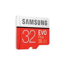 Load image into Gallery viewer, Carte mémoire SAMSUNG Micro SD EVO + 32 go 95 mo/s SDHC SDXC UHS-I C10 U1 carte Full HD TF avec adaptateur pour tablette Smartphone
