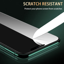 Load image into Gallery viewer, 4 pièces couvercle complet verre de protection sur pour iPhone 11 Pro Max X XR XS MAX Film de verre trempé sur iPhone 12 Pro Mini protecteur d&#39;écran

