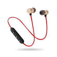 Load image into Gallery viewer, 5.0 Bluetooth écouteur sport tour de cou magnétique sans fil écouteurs stéréo écouteurs musique métal écouteurs avec micro pour tous les téléphones

