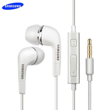 Load image into Gallery viewer, Écouteurs d&#39;origine Samsung 3.5MM stéréo EHS64 écouteurs intra-auriculaires avec micro/télécommande pour Galaxy S6 S7 S8 S9 S10 A30 A50 A70 (White)
