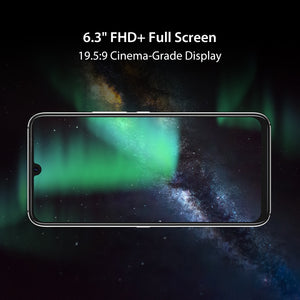 UMIDIGI Smartphone Quad caméra 24MP SelfieCamera UMIDIGI A9 Pro 6 go 128 go Helio P60 Octa Core 6.3 "FHD + Version globale téléphone portable