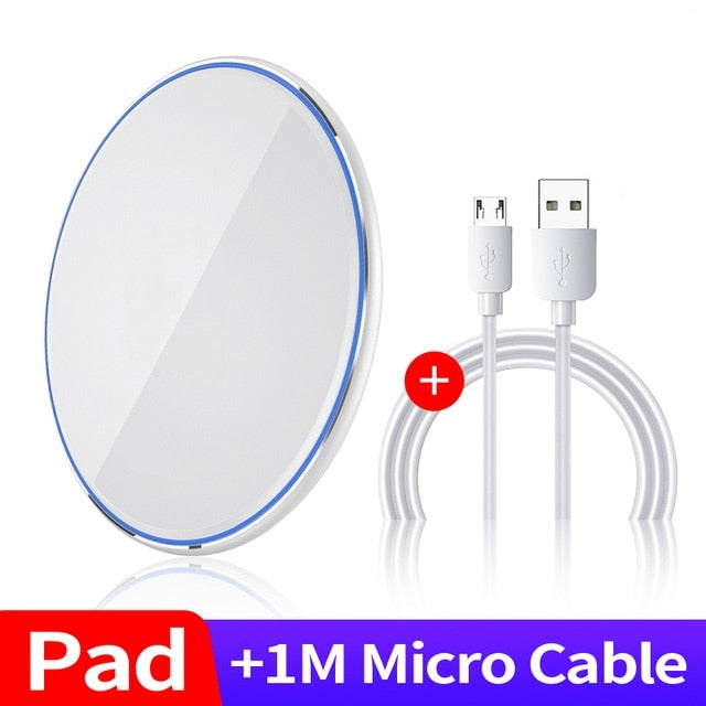 SOLOVE15W Qi chargeur sans fil pour iPhone 11 Pro Xs Max X Xr 8 Induction rapide sans fil chargeur pour Samsung S20 Xiaomi mi 9