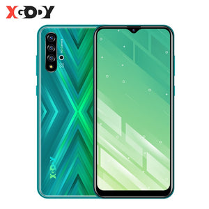 XGODY Mobile Phone Android 9.0 6.53" Waterdrop Dual SIM Smartphone X30 2GB 16GB MTK6580 Quad Core 5MP Camera 3000mAh Cell Phones