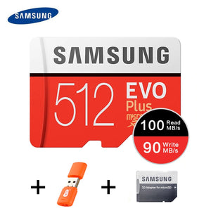 SAMSUNG-carte Micro SD EVO EVO EVO +, 32 go/64 go/128 go/256 go/512 go/128 go, U1, TF, mémoire Flash, pour téléphone