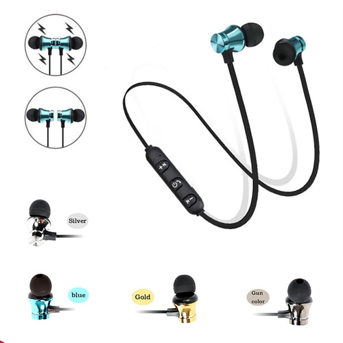 Bluetooth ecouteur Sport mains libres casque sans fil ecouteurs magnétique casque avec Microphone pour iPhones Xiaomi Android LG