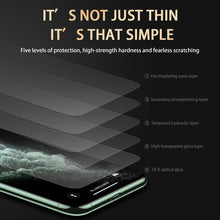 Load image into Gallery viewer, 4 pièces couvercle complet verre de protection sur pour iPhone 11 Pro Max X XR XS MAX Film de verre trempé sur iPhone 12 Pro Mini protecteur d&#39;écran

