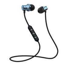 Load image into Gallery viewer, Magnétique sans fil bluetooth écouteur XT11 musique casque téléphone tour de cou sport écouteurs écouteurs avec micro pour iPhone Samsung
