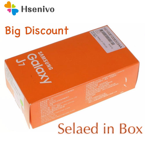 Samsung Galaxy J7 débloqué Duos GSM 4G LTE Android téléphone portable Octa Core double Sim 5.5 