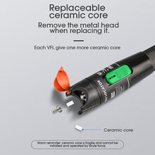 Load image into Gallery viewer, Prix préférentiel Laser 30MW/20MW/10MW/5KM localisateur de défaut visuel, testeur de câble à fibres optiques 10-30Km gamme VFL AUA-30
