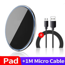 Load image into Gallery viewer, SOLOVE15W Qi chargeur sans fil pour iPhone 11 Pro Xs Max X Xr 8 Induction rapide sans fil chargeur pour Samsung S20 Xiaomi mi 9
