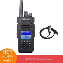 Load image into Gallery viewer, DMR Radio RETEVIS Ailunce HD1 Ham Radio Digital Walkie Talkie Waterproof GPS VFO FM 10W VHF UHF Dual Band DMR Radio Communicator

