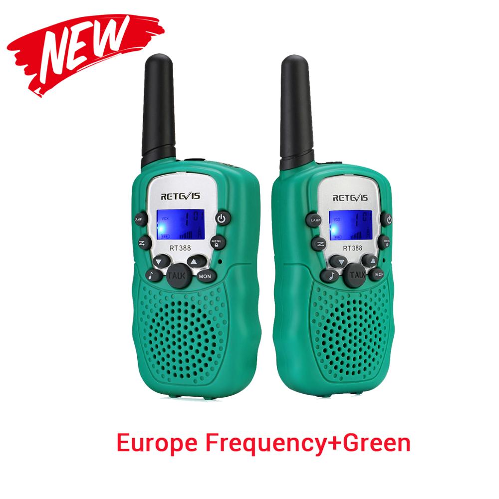 RETEVIS RT388 Walkie Talkie Kids Walkie-talkies 2 pcs Mini Two-Way Radio Station PMR Children Gift/Family Use/Camping 100-800M