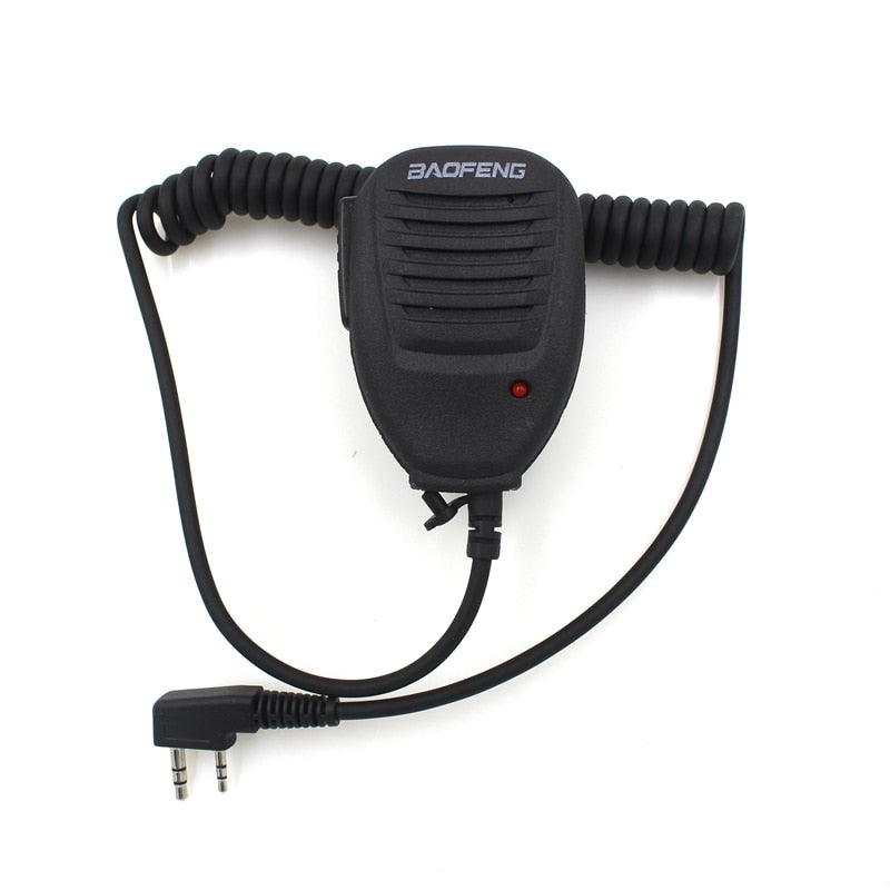 Baofeng Microphone Speaker Mic For Two Way Radio Kenwood BAOFENG UV-5R 5RA 5RE Plus Walkie Talkie Portable Accessories