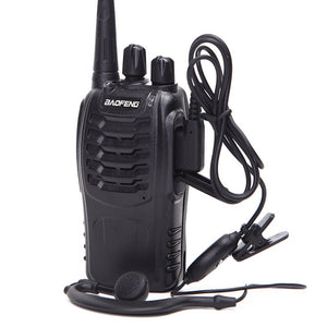 2 pièces Baofeng BF-888S talkie-walkie 5W radio bidirectionnelle Portable CB Radio UHF 400-470MHz 16CH Comunicador émetteur-récepteur