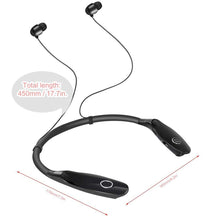 Load image into Gallery viewer, 24 Hr casque sans fil V5.0 sport écouteurs tour de cou stéréo Bluetooth écouteur casque avec micro pour xiaomi huawei
