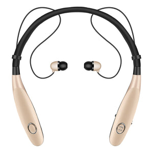 24 Hr casque sans fil V5.0 sport écouteurs tour de cou stéréo Bluetooth écouteur casque avec micro pour xiaomi huawei