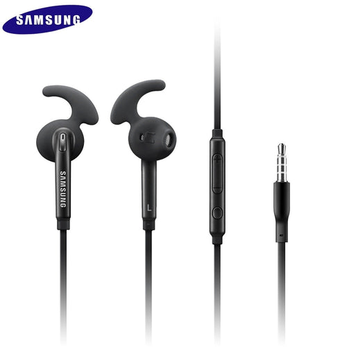 3.5mm casque filaire avec micro télécommande contrôle du Volume écouteur stéréo sport écouteurs pour Samsung Galaxy S6 S7 edge S8 S9 S10 E PLUS