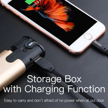 Load image into Gallery viewer, AWEI T8 TWS Bluetooth écouteur véritable sans fil écouteurs avec batterie d&#39;alimentation double Microphone 3D stéréo dans l&#39;oreille écouteurs pour Xiaomi iphone
