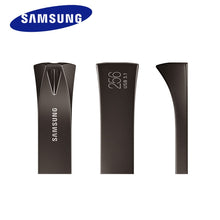 Load image into Gallery viewer, SAMSUNG-disque Flash USB PLUS, 32 go, 64 go, 128 go, 256 go, stylo 300 mo/s, mémoire flash USB
