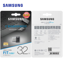 Load image into Gallery viewer, SAMSUNG-lecteur Flash USB 128, petit bâton de mémoire, 32 go, 64 go, 256 go, 3.0 go, lecteur de stylo, dispositif de stockage, compatible avec USB 2.0/
