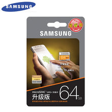 Load image into Gallery viewer, SAMSUNG-carte Micro SD EVO EVO + 64 go, classe 10, U3, TF/S, C10 r100 mo/S, XC UHS-1, compatible 4K UItra HD, nouvelle carte mémoire originale
