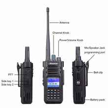 Load image into Gallery viewer, DMR Radio RETEVIS Ailunce HD1 Ham Radio Digital Walkie Talkie Waterproof GPS VFO FM 10W VHF UHF Dual Band DMR Radio Communicator
