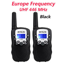 Load image into Gallery viewer, RETEVIS RT388 Walkie Talkie Kids Walkie-talkies 2 pcs Mini Two-Way Radio Station PMR Children Gift/Family Use/Camping 100-800M
