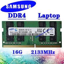 Load image into Gallery viewer, Ordinateur Portable Samsung mémoire ddr4 16 GO 2133MHz 2400MHz 2666MHz 3200MHz RAM pc4-4GB 8 GO 2GB 32GB DDR4 2133P 2400T 2666V 3200AA
