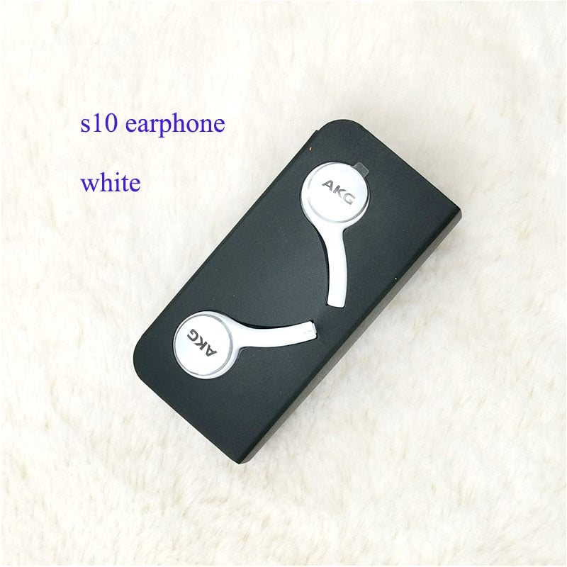 Original Samsung S10 3.5mm écouteurs intra-auriculaires filaire micro contrôle du Volume casque pour AKG Galaxy S10E S9 S8 S7 S6 Plus Note 8 9 A50