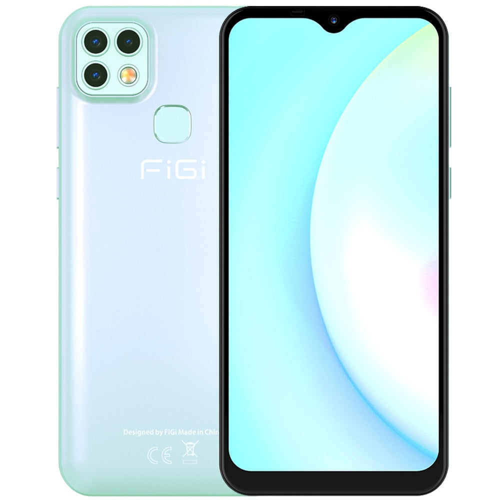 FIGI Note 1 pro Smartphone 6.6 pouces affichage 4000mAh batterie Helio P25 Octa Core 4GB 128GB téléphone portable 16MP Triple caméra téléphone