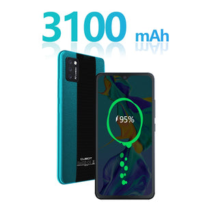 Cubot Note 7 Smartphone Triple Camera13MP 4G LTE 5.5 pouces écran 3100mAh Android 10 double carte SIM téléphone portable visage déverrouillage 2GB+16GB