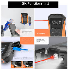 Load image into Gallery viewer, 2020 New Optical Power Meter Red Laser 6 in 1 High Precision Mini Red Fiber Pen 15km Rechargeable Fiber Light Tester Light 650mw

