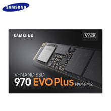 Load image into Gallery viewer, SAMSUNG-disque dur interne SSD interne SSD, TLC, 970 Evo Plus, capacité de 250 go, 500 go, NVMe-M.2 go, 1 to, 2280, Original
