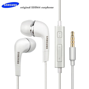 Écouteurs d'origine Samsung 3.5MM stéréo EHS64 écouteurs intra-auriculaires avec micro/télécommande pour Galaxy S6 S7 S8 S9 S10 A30 A50 A70