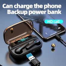 Load image into Gallery viewer, Bluetooth écouteur Sport bruit-annulation sans fil écouteurs 5.0 écouteurs Tws Draadloze Oordopjes Ecouteur Tws manchette Sluchawki
