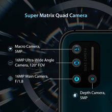 Load image into Gallery viewer, UMIDIGI-A7 Pro, 64GB/128GB ROM, LPDDR4X Octa Core, 6,3&quot; FHD+Plein-écran, Android 10 OS, Quad Caméra, Version Globale, En stock
