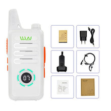 Load image into Gallery viewer, 2020 Walkie Talkie WLN KD-C1 Plus Mini Two Way Radios UHF 400-470 MHz 16 Channels Ham Radio FM Transceiver KD C1 Update Version
