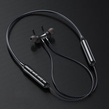 Load image into Gallery viewer, 5.0 Bluetooth écouteur sport tour de cou magnétique sans fil écouteurs stéréo écouteurs musique casque avec micro pour téléphones mobiles
