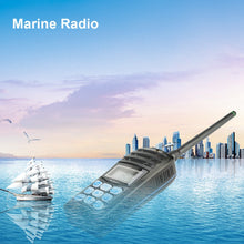 Load image into Gallery viewer, RETEVIS RT55 Professional VHF Marine Radio Float Walkie Talkie Waterproof Two-way Radio NOAA Weather Alert 5W Marine VHF Radio
