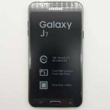 Load image into Gallery viewer, Samsung Galaxy J7 débloqué Duos GSM 4G LTE Android téléphone portable Octa Core double Sim 5.5 &quot;RAM 1.5GB ROM 16GB remis à neuf
