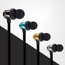 Load image into Gallery viewer, 4.2 Bluetooth écouteur sport tour de cou magnétique sans fil écouteurs stéréo écouteurs musique métal écouteurs avec micro pour tous les téléphones
