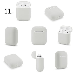 Soft Silicone Cases For Apple Airpods 1/2 Protective Case Bluetooth Wireless Earphone Cover For Apple air pods Charging Box Bags