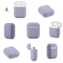 Load image into Gallery viewer, Soft Silicone Cases For Apple Airpods 1/2 Protective Case Bluetooth Wireless Earphone Cover For Apple air pods Charging Box Bags
