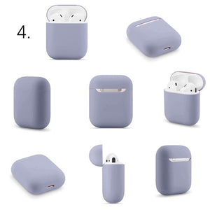 Soft Silicone Cases For Apple Airpods 1/2 Protective Case Bluetooth Wireless Earphone Cover For Apple air pods Charging Box Bags